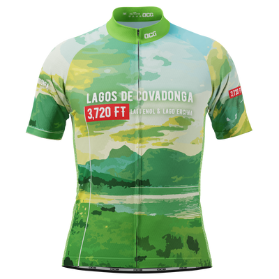 Men's Lagos de Covadonga Epic Climbs Short Sleeve Cycling Jersey