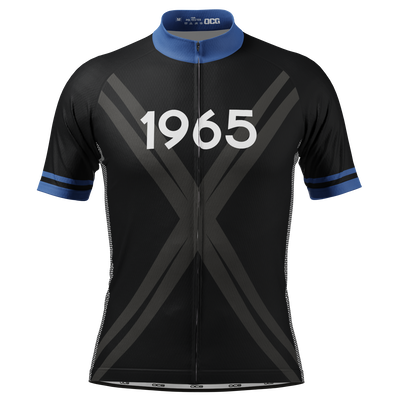 Men's 1965 (Personalized Birth Year) Short Sleeve Cycling Jersey