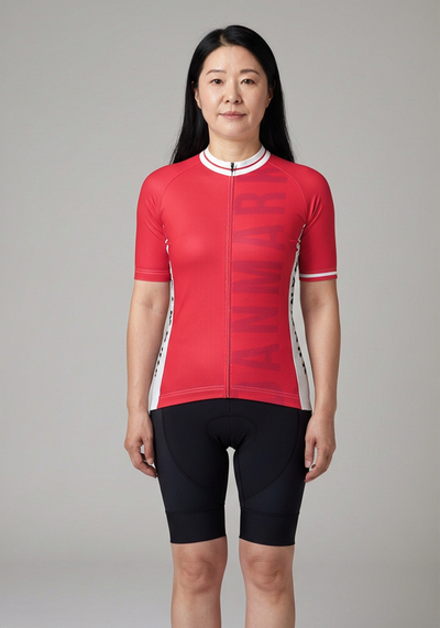 Womens Denmark National Pro Cycling Jersey - front view