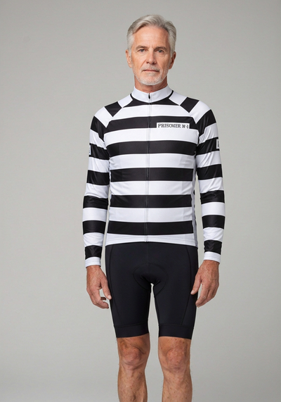 Mens Convict N 1 One Bike Too Many Long Sleeve Cycling Jersey - _default - front view