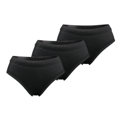 Women's Plain Gel Padded Cycling Underwear-Briefs Bundle