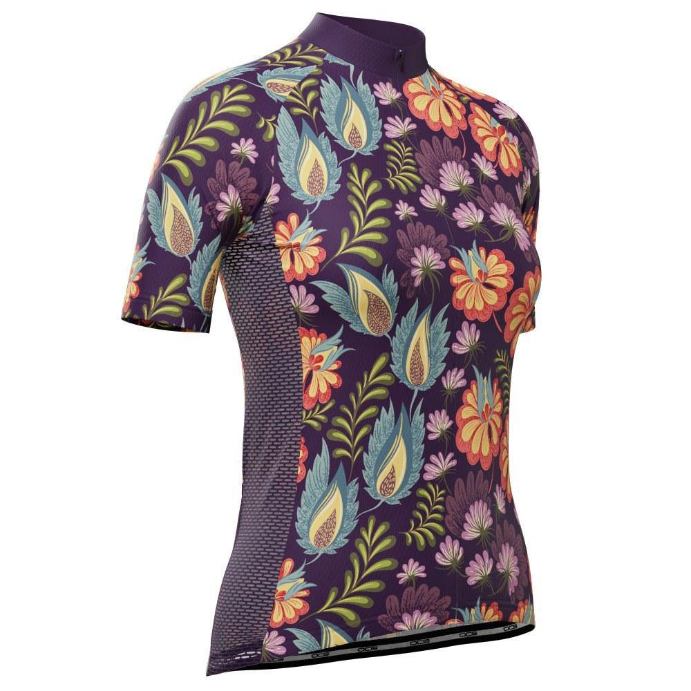 Floral hot sale bike jersey
