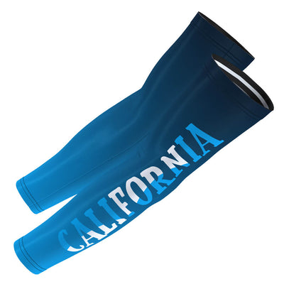 Unisex California Blue Arm Warmers