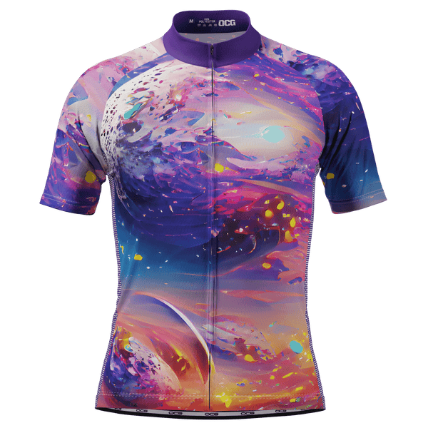 Men's Planets Short Sleeve Cycling Jersey