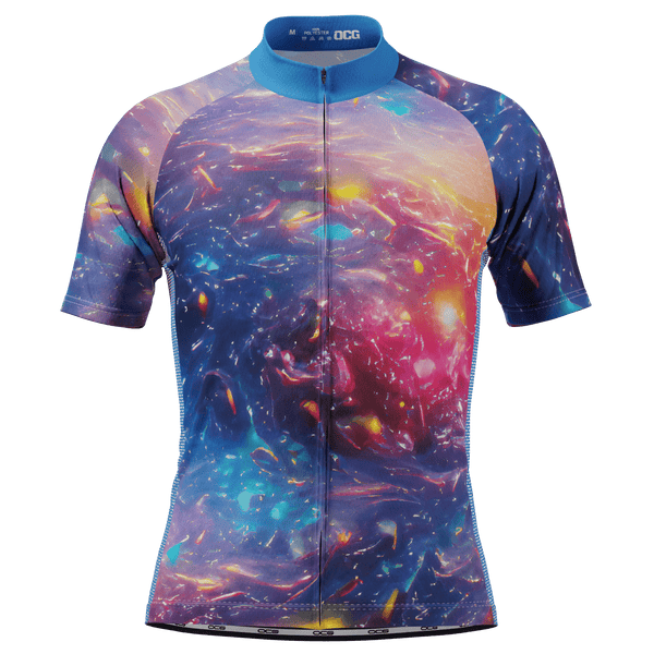 Men's Stars Short Sleeve Cycling Jersey