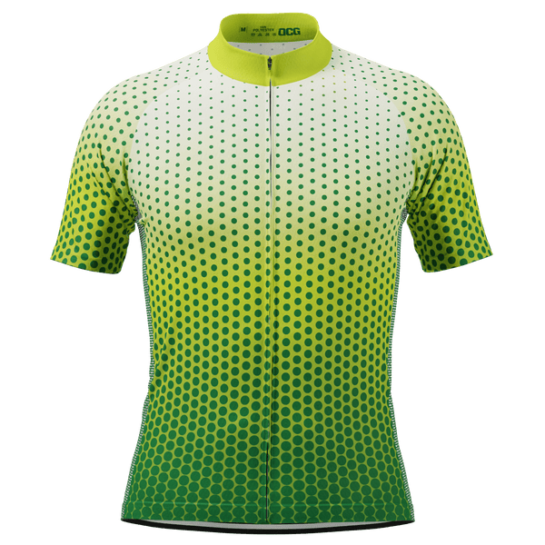 Men's Stippled Dots Short Sleeve Cycling Jersey
