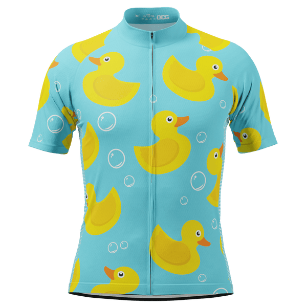 Men's Rubber Duck Short Sleeve Cycling Jersey