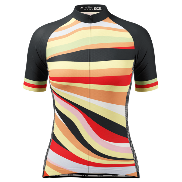 Women's Summer Waves Short Sleeve Cycling Jersey