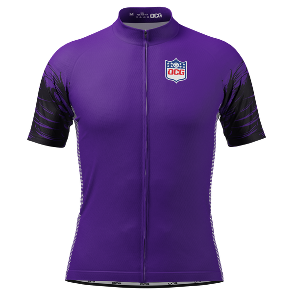 Men's Baltimore Football Short Sleeve Cycling Jersey
