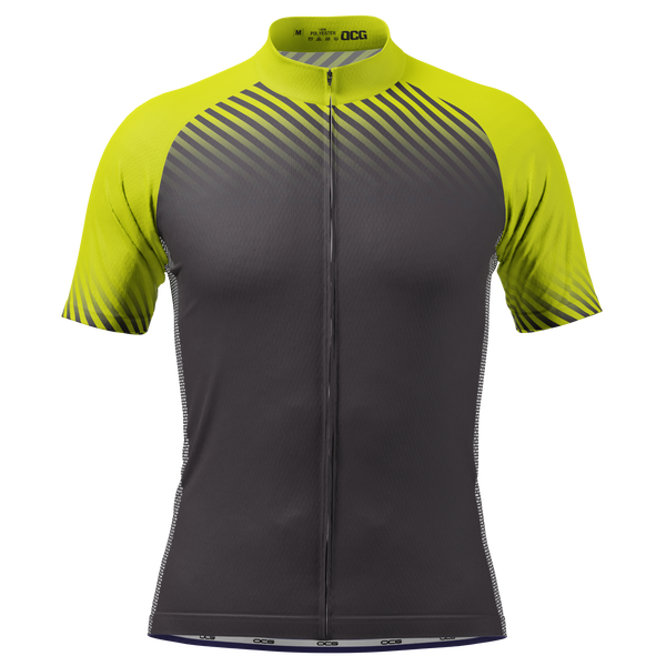 Men's Steadfast Stripes Short Sleeve Cycling Jersey