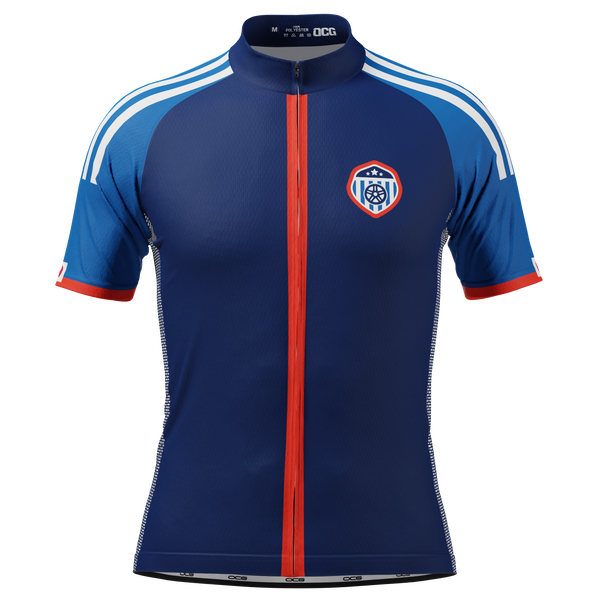 Men's Japan Soccer Short Sleeve Cycling Jersey