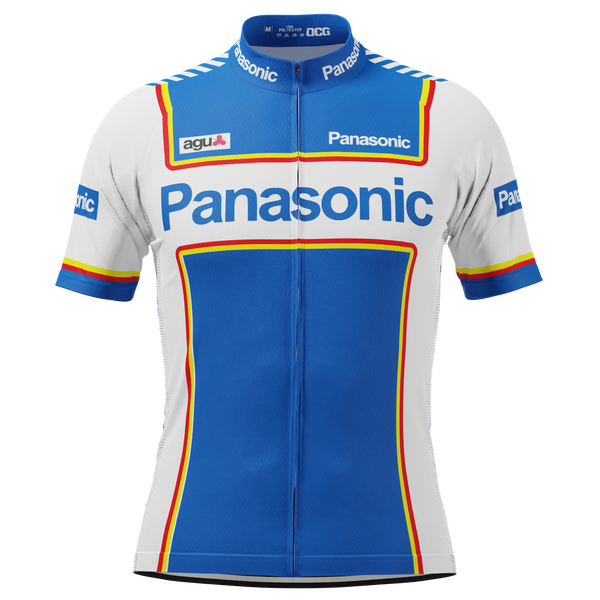 Men's Retro Electronic Short Sleeve Cycling Jersey