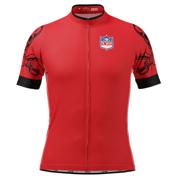 Men's Tampa Football Short Sleeve Cycling Jersey