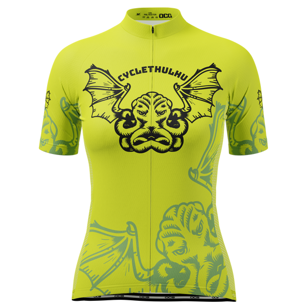 Women's Cyclethulhu Short Sleeve Cycling Jersey