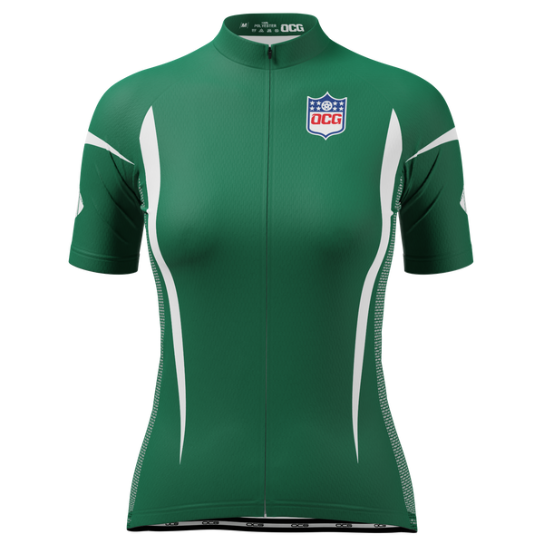 Women's New York Football Short Sleeve Cycling Jersey