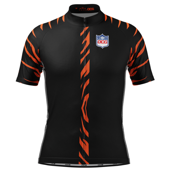 Men's Cincinatti Football Short Sleeve Cycling Jersey