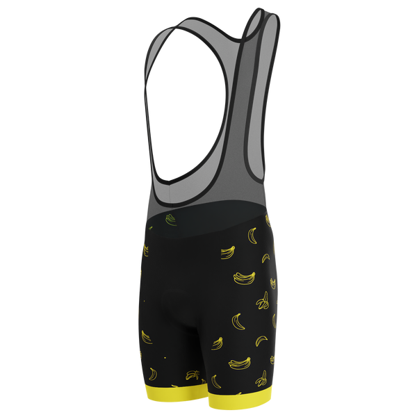 Men's Must Be Bananas Gel Padded Cycling Bib