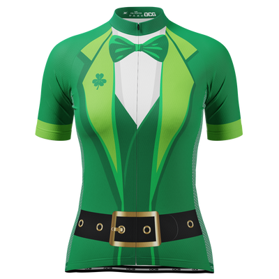 Women's Leprechaun Short Sleeve Cycling Jersey