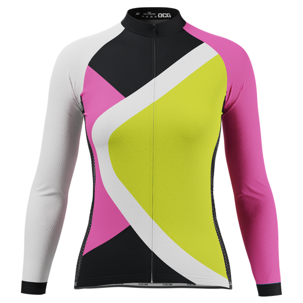 Women's Two Halves Long Sleeve Cycling Jersey