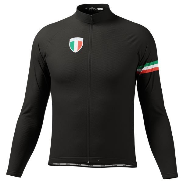 Men's Classic Italia Long Sleeve Cycling Jersey