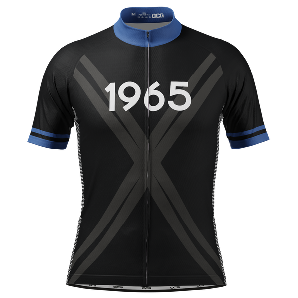 Men's 1965 (Personalized Birth Year) Short Sleeve Cycling Jersey
