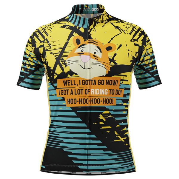 Men's Tigger Ridding Short Sleeve Cycling Jersey