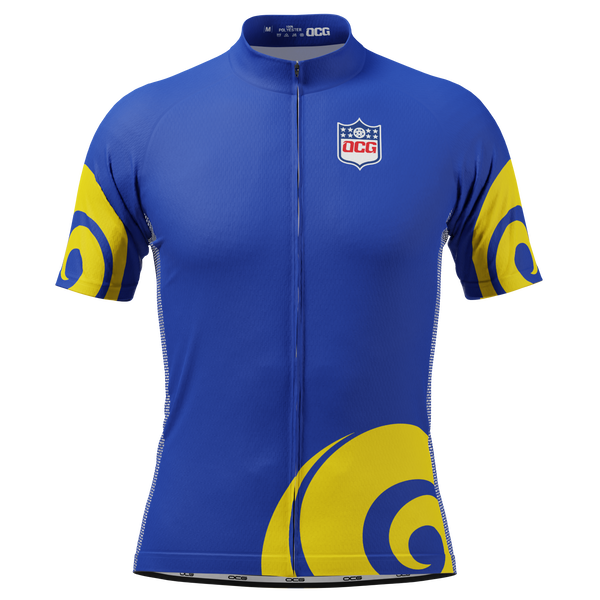 Men's Los Angeles Football Short Sleeve Cycling Jersey