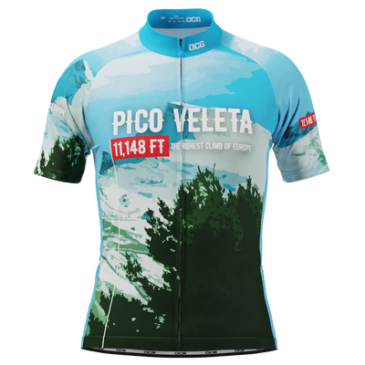 Men's  Pico Veleta Epic Climbs  Short Sleeve Cycling Jersey