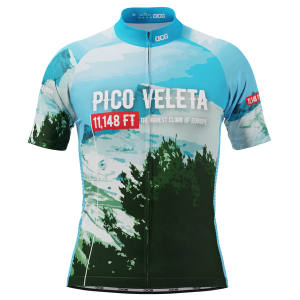 Men's  Pico Veleta Epic Climbs  Short Sleeve Cycling Jersey