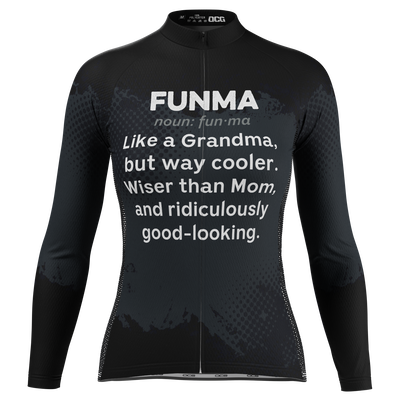 Women's Funma Long Sleeve Cycling Jersey Quick-Dry Sublime Comfort
