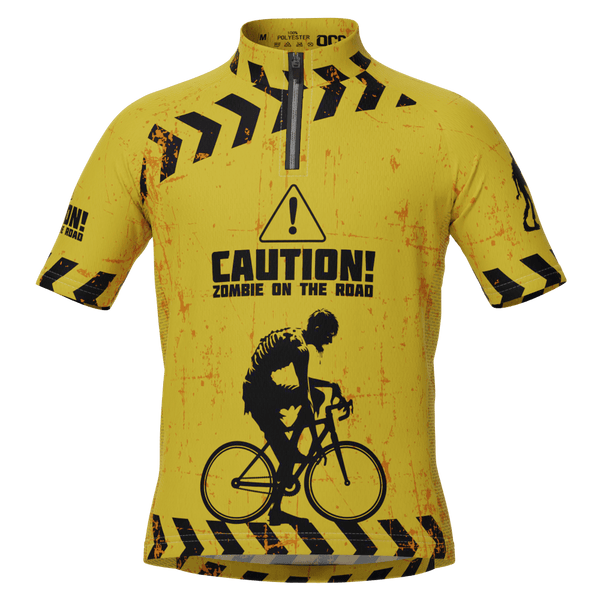 Kid's Zombies Short Sleeve Cycling Jersey