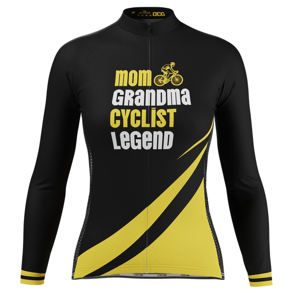 Women's Premium Cycling Jersey Moisture-Wicking & Stylish Black