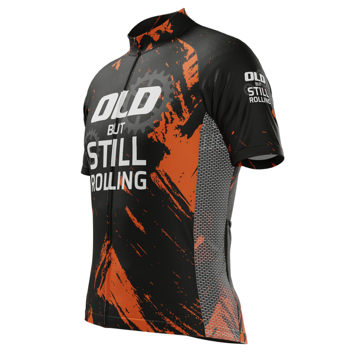 Men's Black Cycling Jersey Premium Comfort & Performance Black