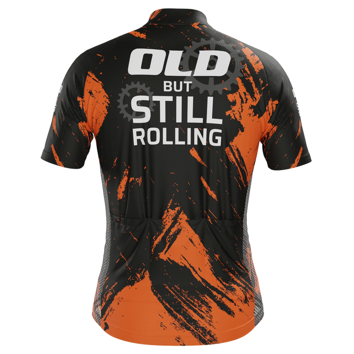 Men's Black Cycling Jersey Premium Comfort & Performance Black