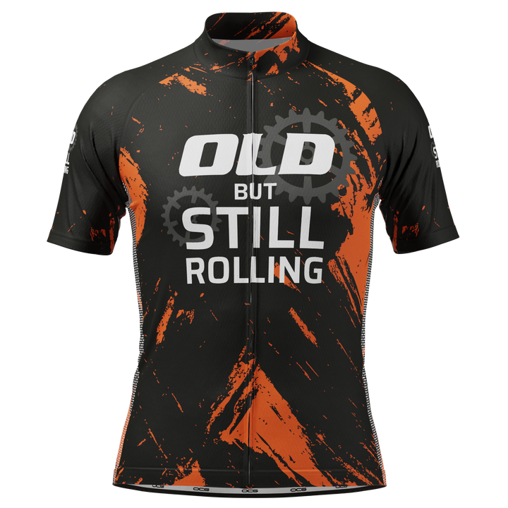 Men's Black Cycling Jersey Premium Comfort & Performance Black