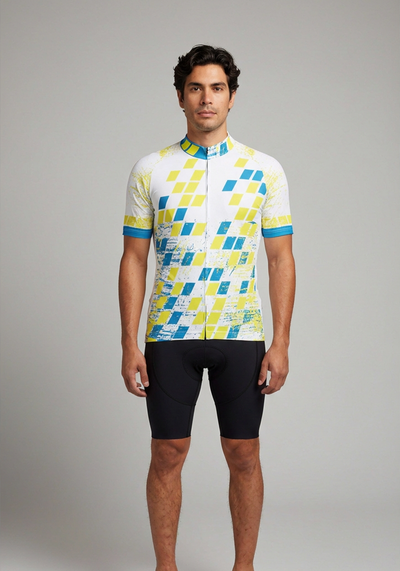 Pave Athletic Gan Modern Short Sleeve Cycling Jersey - front view