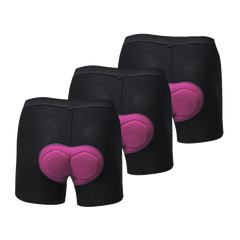 Women's OCG Soft Mesh Gel Padded Cycling Underwear-Shorts Bundle