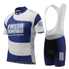 Men's Fassa Bortolo Short Sleeve 2 Piece Cycling Kit