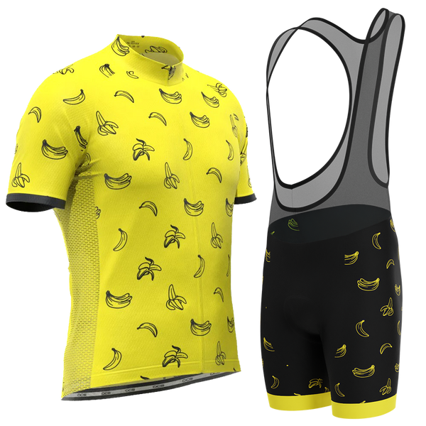 Men's Must Be Bananas 2 Piece Cycling Kit