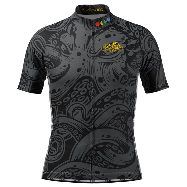 Men's The Black Octopus OCTO Short Sleeve Cycling Jersey
