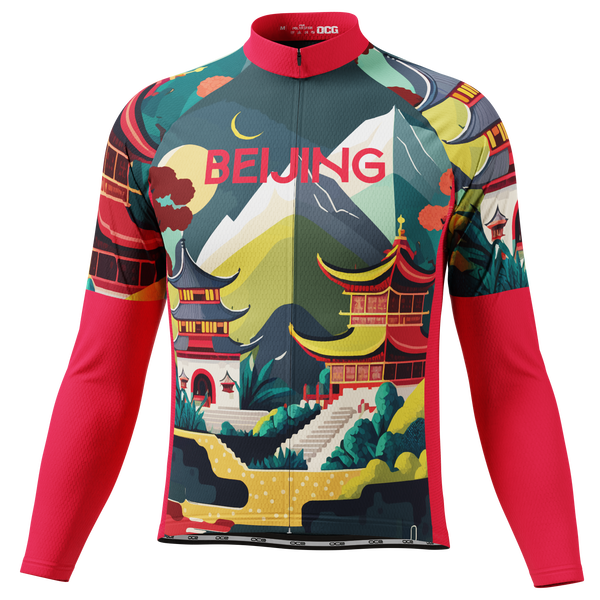 Men's Around The World - Beijing Long Sleeve Cycling Jersey