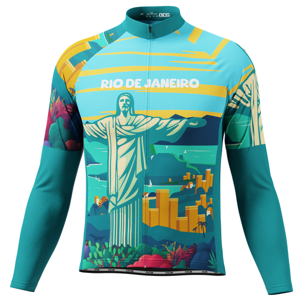 Men's Around The World - Rio de Janeiro Long Sleeve Cycling Jersey