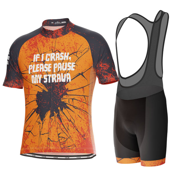 Men's Pause My Strava 2 Piece Cycling Kit