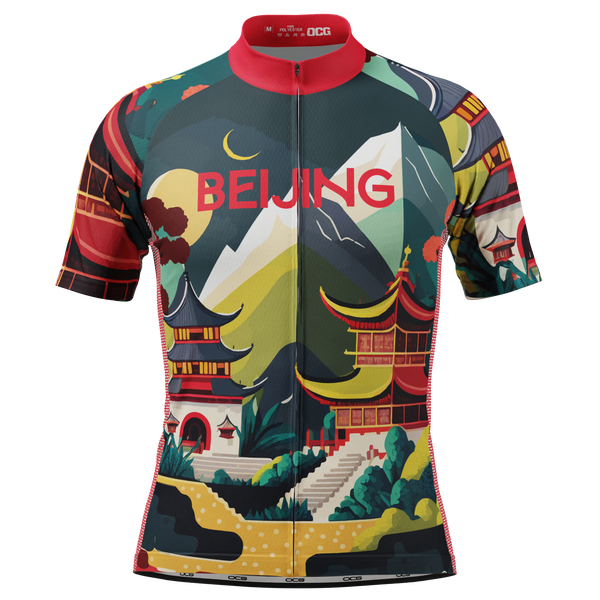 Men's Around The World - Beijing Short Sleeve Cycling Jersey