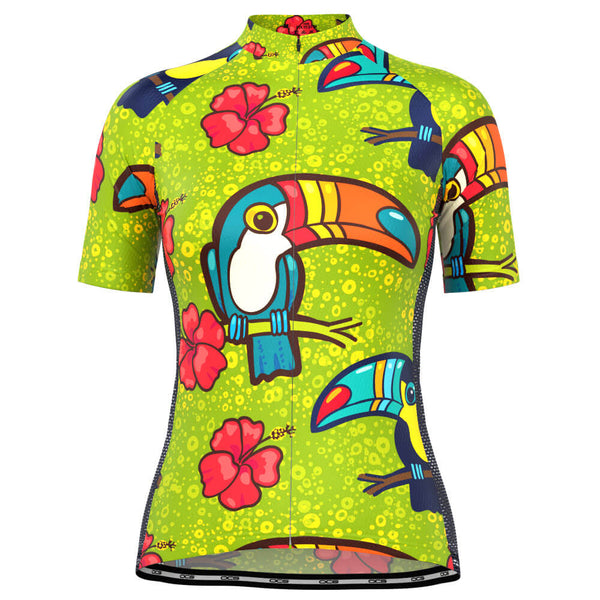 Women's Tucan Hibiscus Cycling Jersey