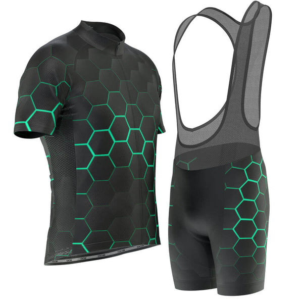 Men's Radioactive Short Sleeve Cycling Kit