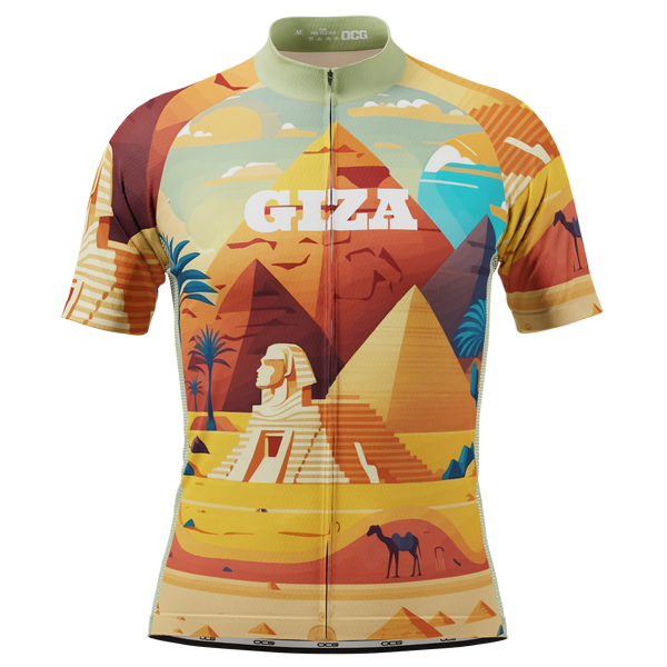 Men's Around The World - Giza Short Sleeve Cycling Jersey