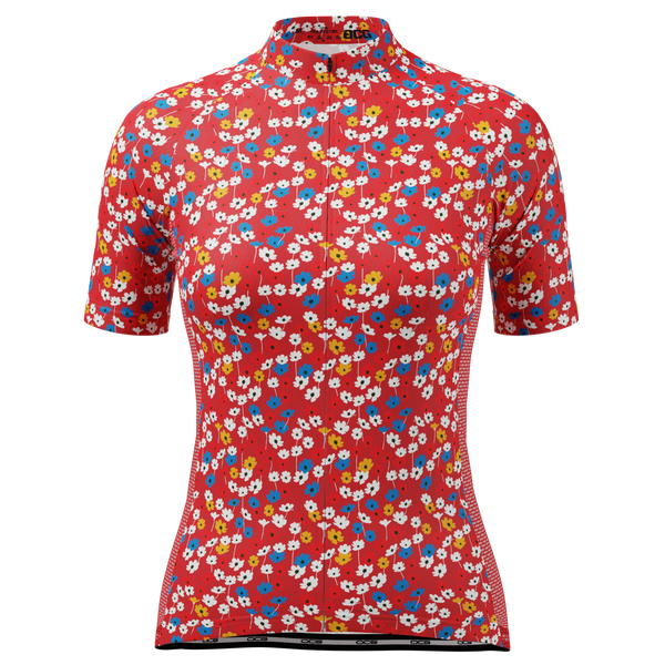 Women's Ditsy Floral Short Sleeve Cycling Jersey