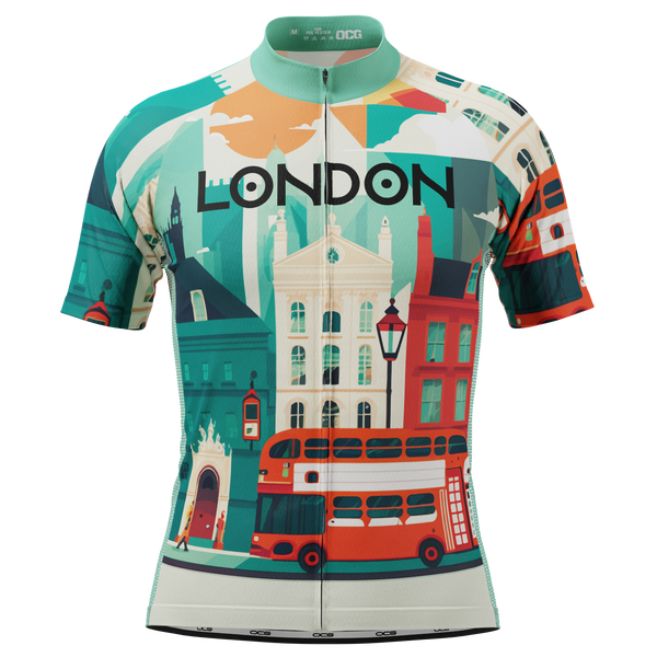 Men's Around The World - London Short Sleeve Cycling Jersey