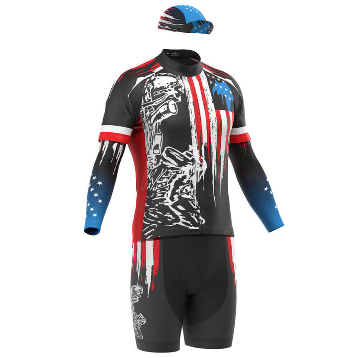 Men's Ultimate Honor the Fallen Cycling Kit Bundle